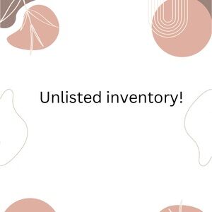 Unlisted inventory
